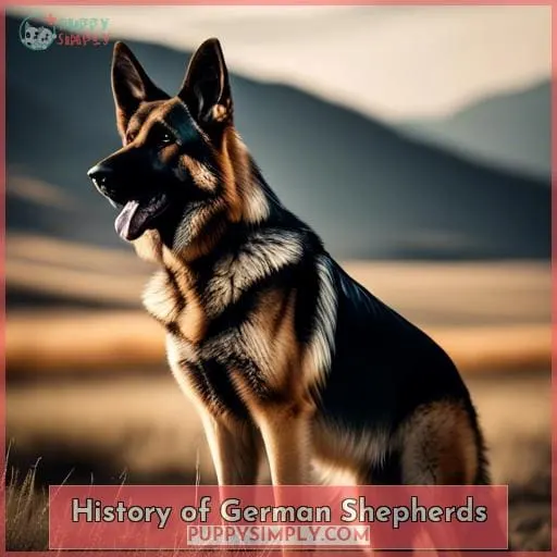 History of German Shepherds