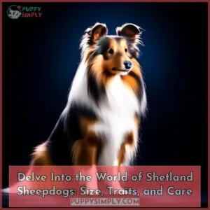 how big do shetland sheepdogs get sheltie