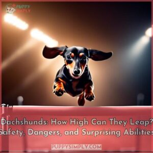 how high can dachshunds jump