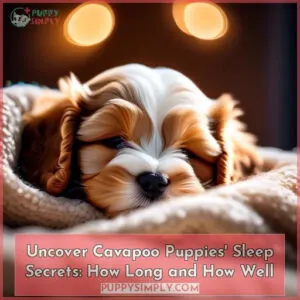 how long do cavapoo puppies sleep