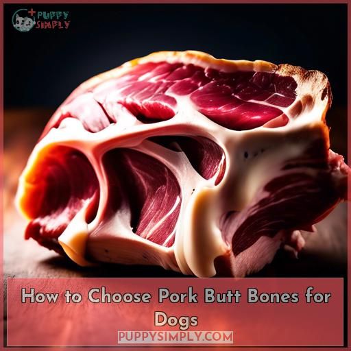 How to Choose Pork Butt Bones for Dogs
