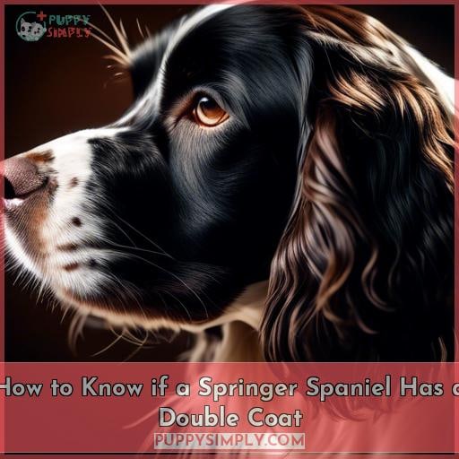 How to Know if a Springer Spaniel Has a Double Coat