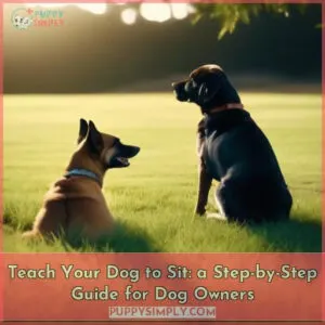 how to train your dog to sit