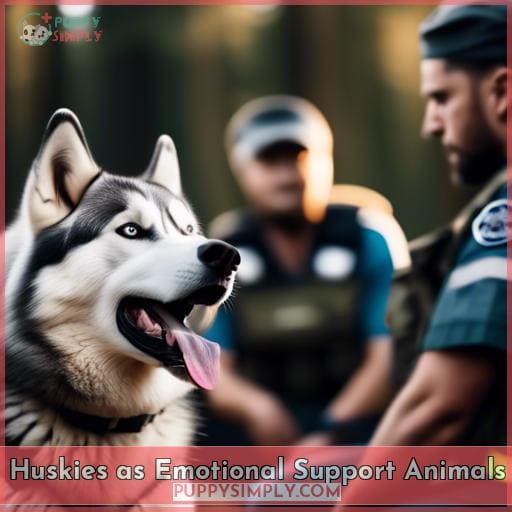Huskies as Emotional Support Animals