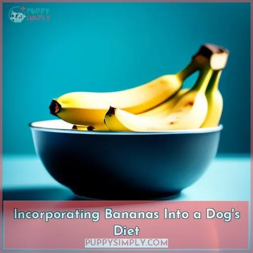 Incorporating Bananas Into a Dog