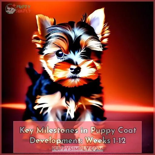 Key Milestones in Puppy Coat Development: Weeks 1-12