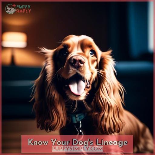 Know Your Dog's Lineage Know Your Dog's Lineage