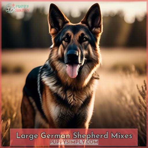 Large German Shepherd Mixes