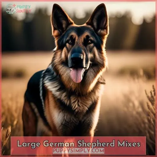 Large German Shepherd Mixes