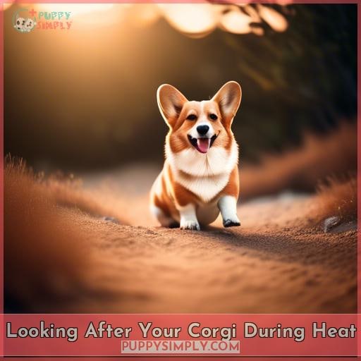 Looking After Your Corgi During Heat