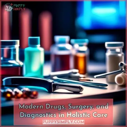 Modern Drugs, Surgery, and Diagnostics in Holistic Care