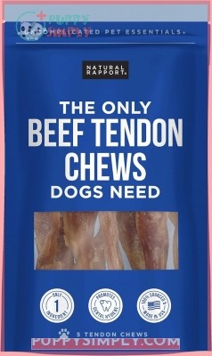 Natural Rapport Beef Tendon Dog