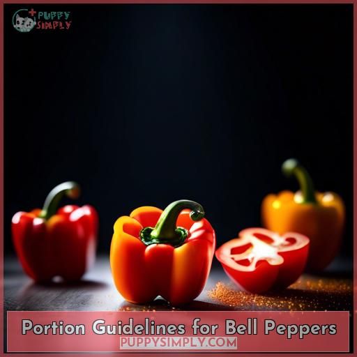 Portion Guidelines for Bell Peppers