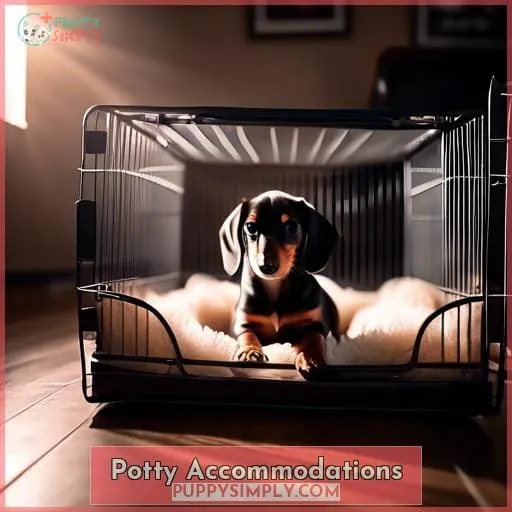 Potty Accommodations