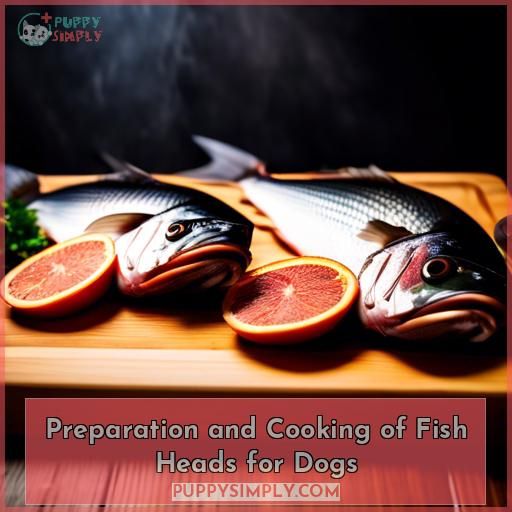 Preparation and Cooking of Fish Heads for Dogs