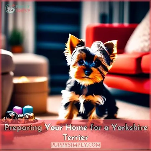 Preparing Your Home for a Yorkshire Terrier