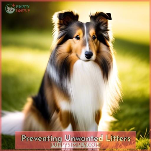 Preventing Unwanted Litters Preventing Unwanted Litters