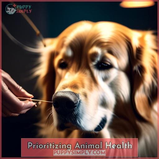 Prioritizing Animal Health