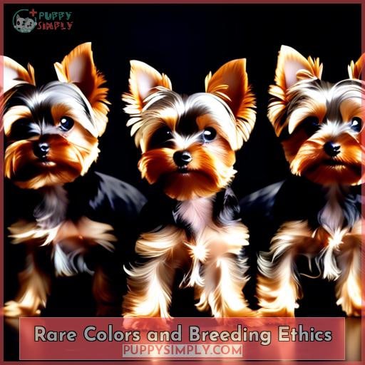Rare Colors and Breeding Ethics