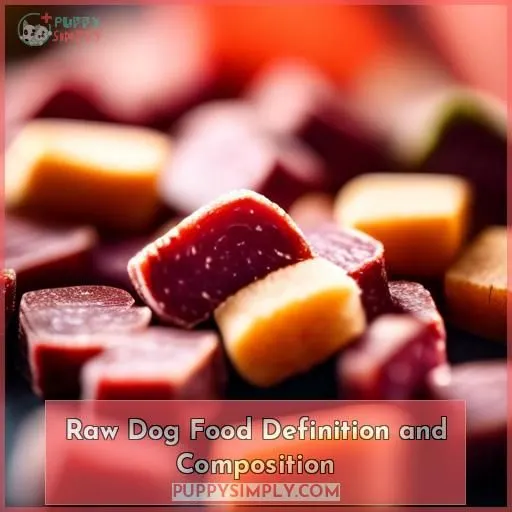 Raw Dog Food Definition and Composition