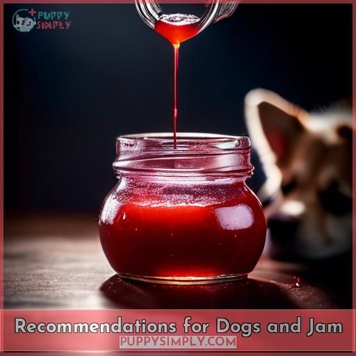 Recommendations for Dogs and Jam