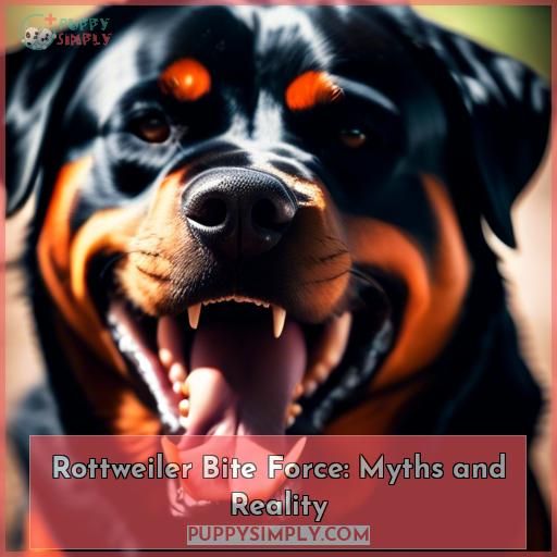 Rottweiler Bite Force: Myths and Reality