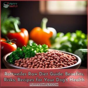 rottweiler raw dog food diet