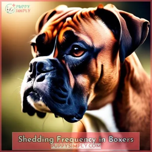 Shedding Frequency in Boxers