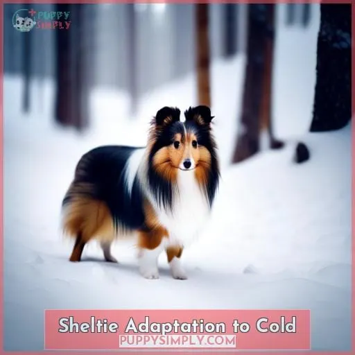 Sheltie Adaptation to Cold