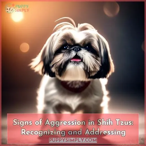 Signs of Aggression in Shih Tzus: Recognizing and Addressing