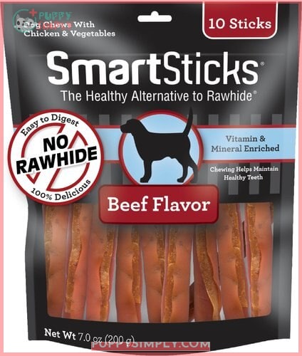 SmartBones SmartSticks Beef Chews Dog