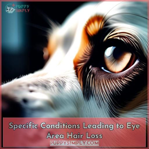 Specific Conditions Leading to Eye Area Hair Loss