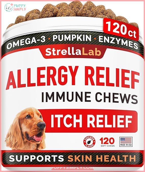 STRELLALAB Dog Allergy Relief +