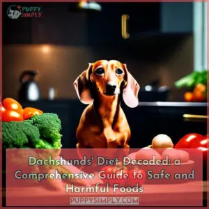the ultimate guide to what dachshunds can and cant eat
