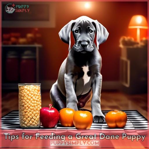 Tips for Feeding a Great Dane Puppy