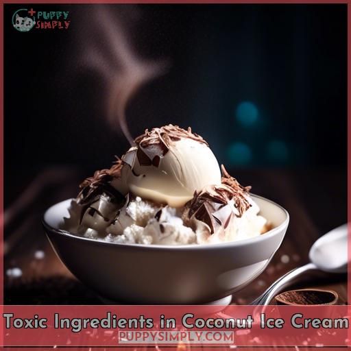 Toxic Ingredients in Coconut Ice Cream