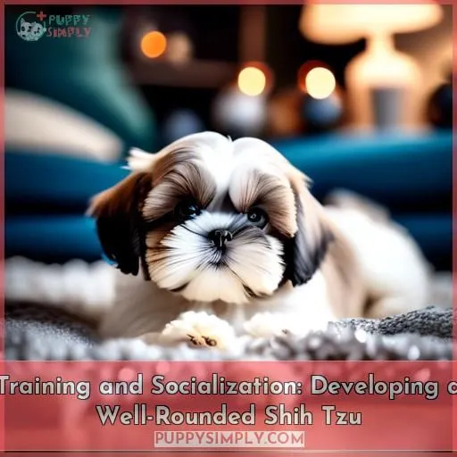 Training and Socialization: Developing a Well-Rounded Shih Tzu