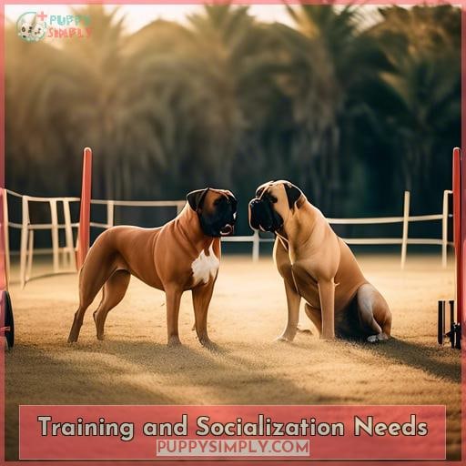 Training and Socialization Needs