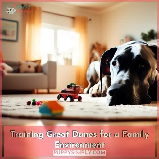 Training Great Danes for a Family Environment