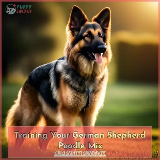 Training Your German Shepherd Poodle Mix