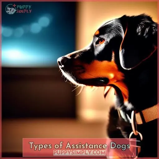 Types of Assistance Dogs