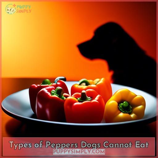 Types of Peppers Dogs Cannot Eat