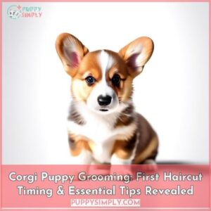when do corgi puppies need their first haircut