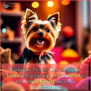 yorkshire terrier rescue guide how to find one and what it will be like