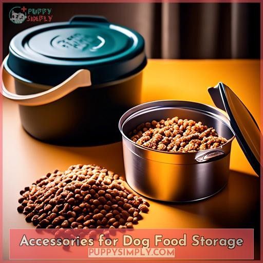 Accessories for Dog Food Storage