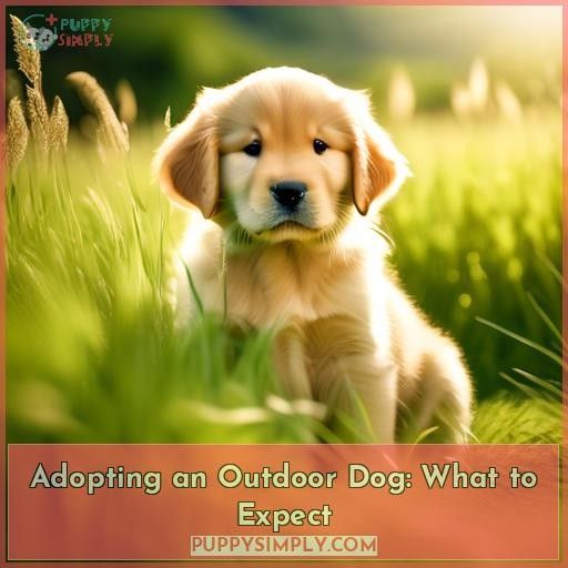 Adopting an Outdoor Dog: What to Expect