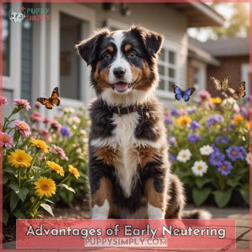 Advantages of Early Neutering