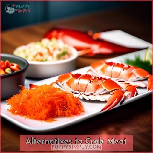Alternatives to Crab Meat