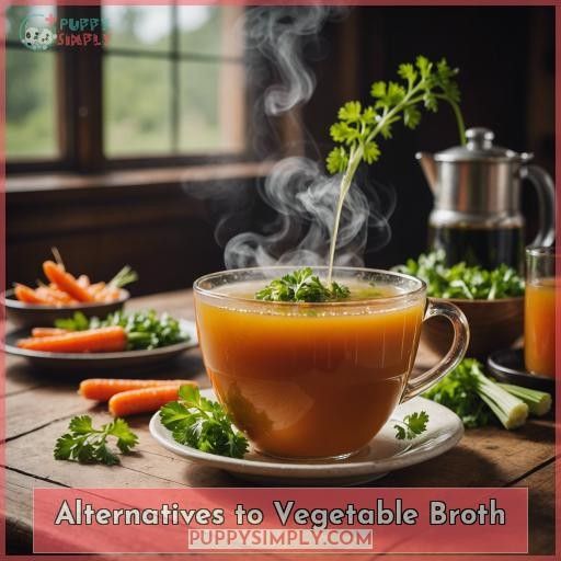 Alternatives to Vegetable Broth