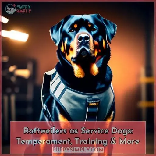 are rottweilers good service dogs